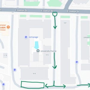 University Pointe Parking